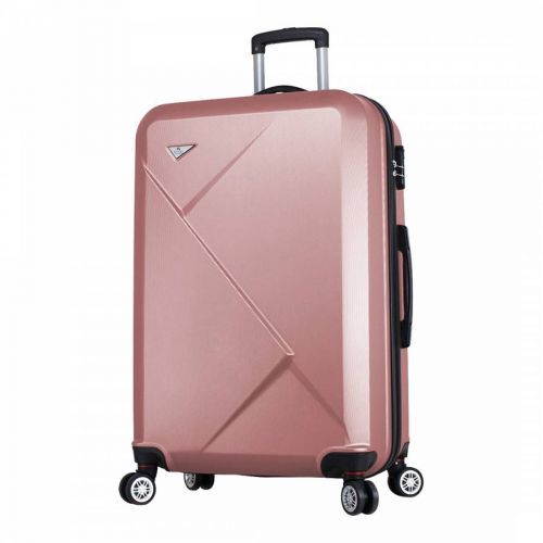 Rose Gold Large Diamond Suitcase