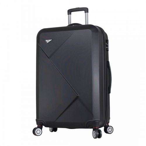 Black Large Diamond Suitcase