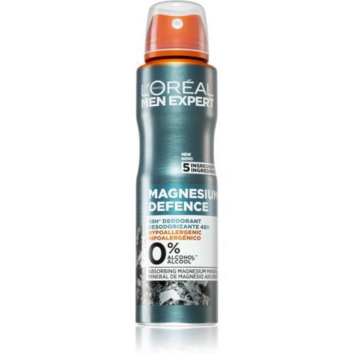 L’Oréal Paris Men Expert Magnesium Defence Deodorant Spray for Men 150 ml