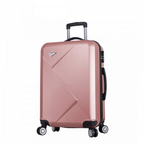 Rose Gold Medium Diamond Suitcase