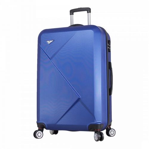 Blue Large Diamond Suitcase