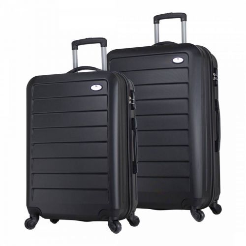 Black Medium And Large Ruby Suitcases