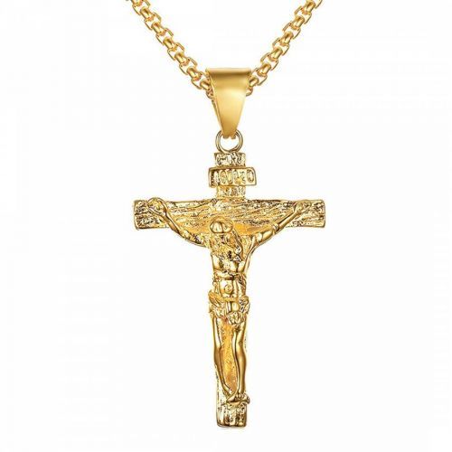 18K Gold Iconic Cross Necklace