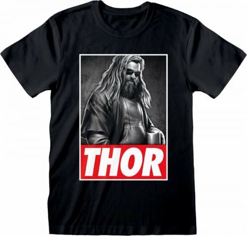 Avengers T-Shirt Thor Photo Black S