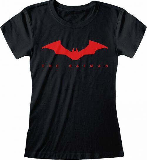 Batman T-Shirt Bat Logo Black S