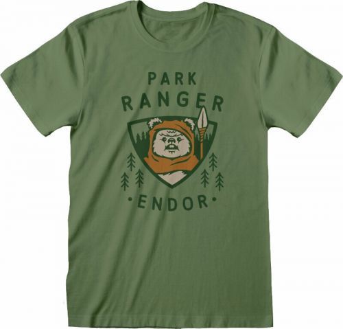 Star Wars T-Shirt Endor Park Ranger Green L
