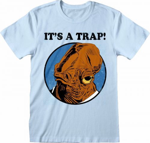 Star Wars T-Shirt it’s a Trap Blue S