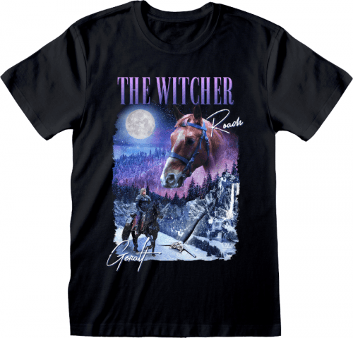 Witcher T-Shirt Roach Homage Black M
