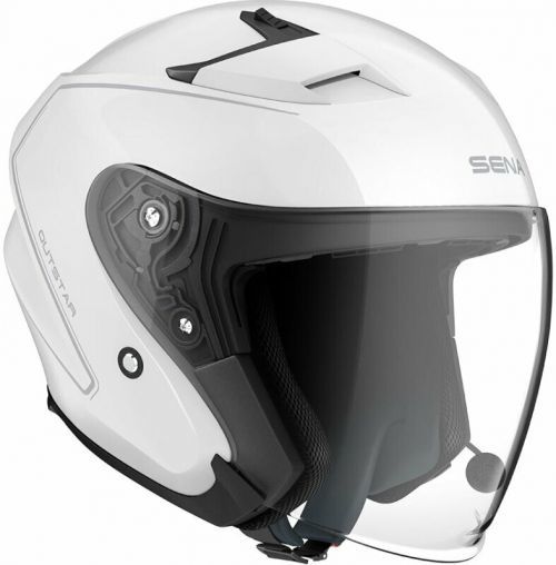 Sena Outstar S Glossy White XL Helmet