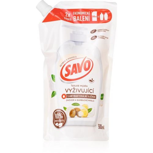 Savo Shea Butter & Ginger Hand Soap Refill 500 ml