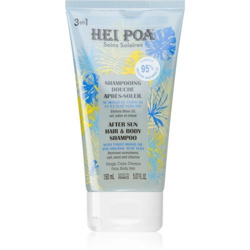 Hei Poa After Sun Monoi & Aloe Vera Body and Hair Shower Gel After Sun 150 ml