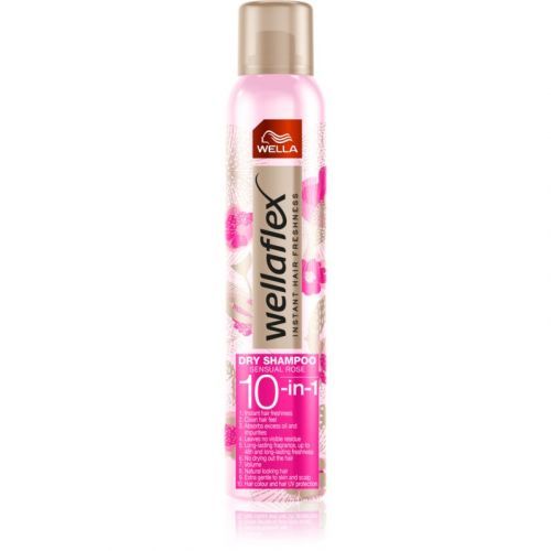 Wella Wellaflex Sensual Rose Dry Shampoo with Light Floral Aroma 180 ml