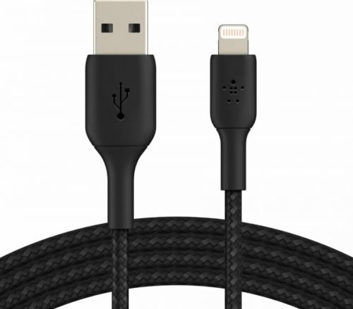 Belkin Boost Charge Lightning to USB-A Cable CAA002bt2MBK Black 2 m USB Cable