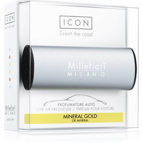 Millefiori Icon Mineral Gold car air freshener Metallo