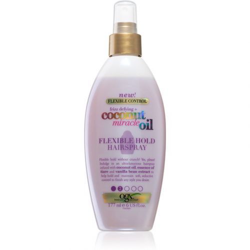 OGX Coconut Miracle Oil Light Hold Hairspray Without Aerosol 177 ml