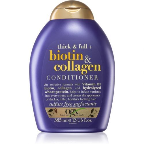 OGX Biotin & Collagen Thickening Conditioner for Hair Volume 385 ml