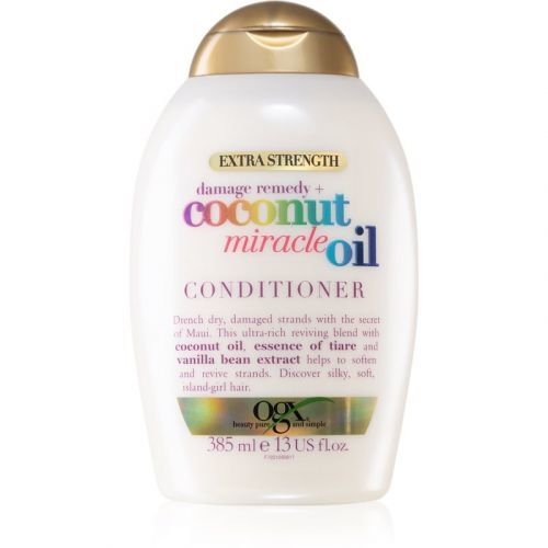 OGX Coconut Miracle Oil Strengthening Conditioner with Coconut Oil 385 ml