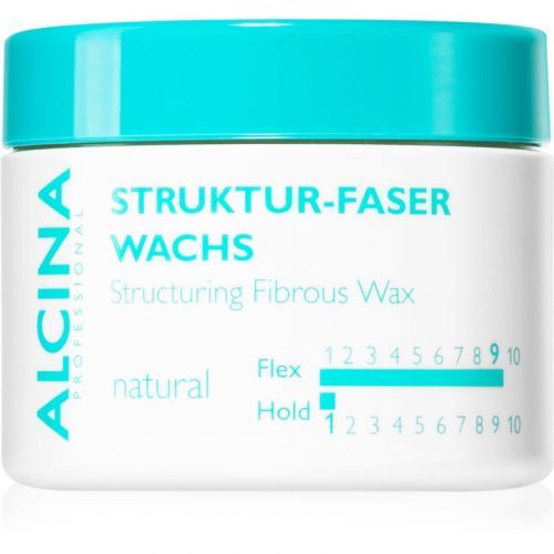 Alcina Structuring Fibrous Wax Natural Hair Styling Wax for Natural Look 50 ml