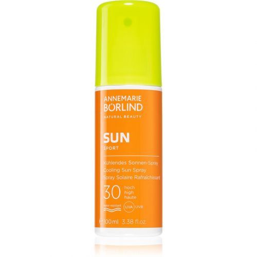 Annemarie Börlind  Sun Sport Protective Sunscreen Spray with Cooling Effect SPF 30 100 ml