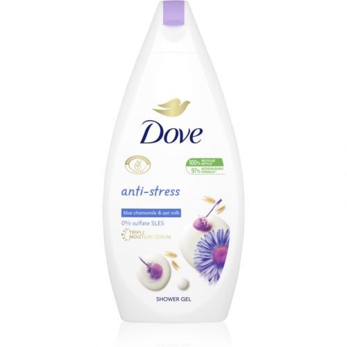 Dove Anti-Stress Soothing Shower Gel Blue Chamomile & Oat Milk 500 ml