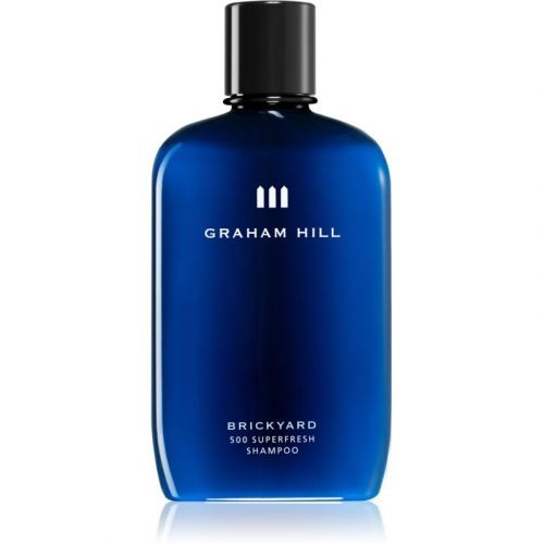 Graham Hill Brickyard 500 Superfresh Shampoo Energising Shampoo for Men 250 ml