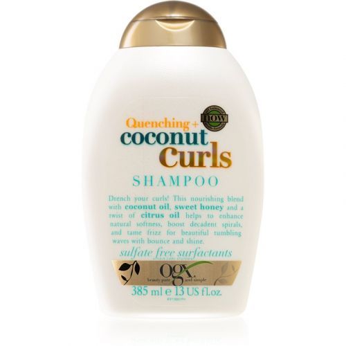 OGX Coconut Curls Shampoo For Wavy And Curly Hair 385 ml