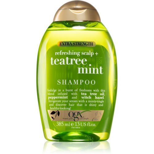 OGX Teatree Mint Extra Strenght Refresh Shampoo 385 ml