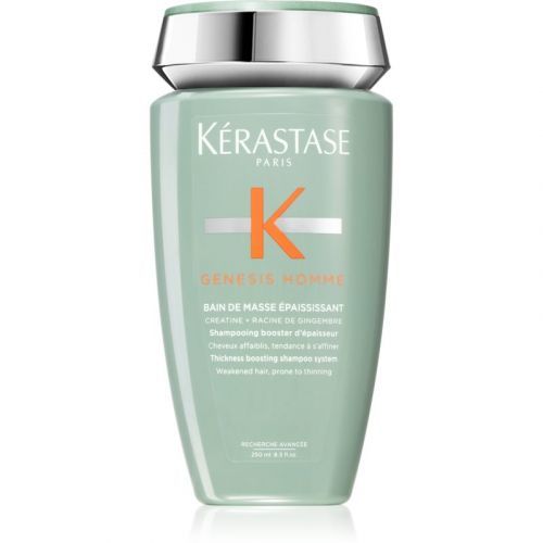 Kérastase Genesis Homme Bain de Masse Epaississant Energising Shampoo To Treat Losing Hair For Men for Men 250 ml