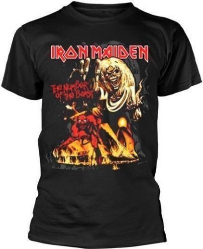 Iron Maiden T-Shirt Number Of The Beast Black M