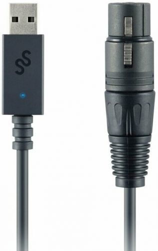 SoundSwitch Micro DMX Interface Black 123 mm USB Cable