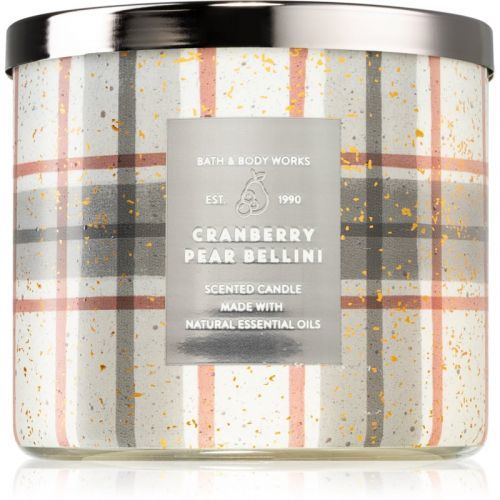 Bath & Body Works Cranberry Pear Bellini scented candle 411 g
