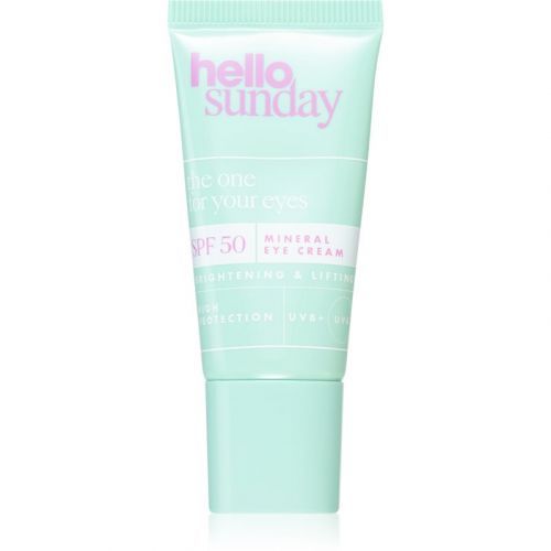 hello sunday the one for your eyes Smoothing and Brightening Eye Cream SPF 50 15 ml
