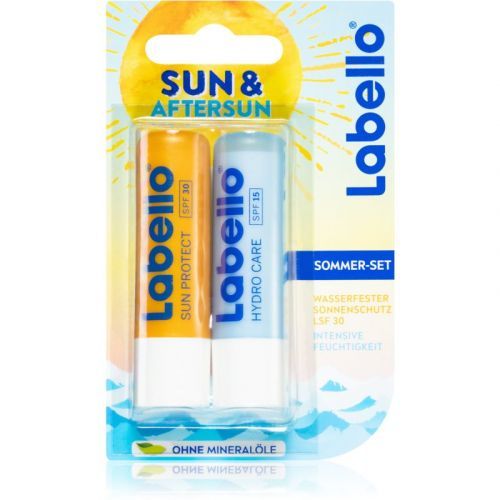 Labello Sun & Aftersun Economy Pack (for Lips)