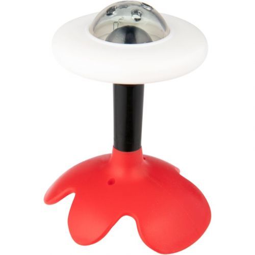 Canpol babies Sensory Rattle rattle with biting part Red 1 pc