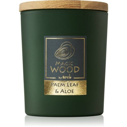 Krab Magic Wood Palm Leaf & Aloe scented candle 300 g