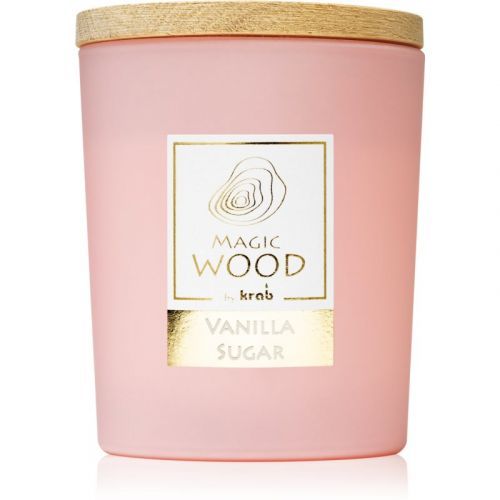 Krab Magic Wood Vanilla Sugar scented candle 300 g