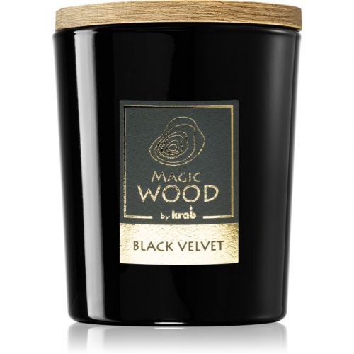 Krab Magic Wood Black Velvet scented candle 300 g
