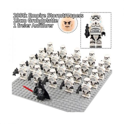21Pcs Fit Lego Star Wars Empire Storm Trooper Minifigures Kids Toys
