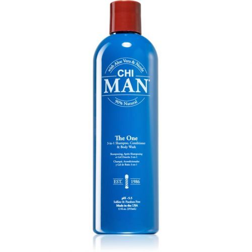 CHI Man The One 3 in1 Shampoo, Conditioner & Body Wash 355 ml