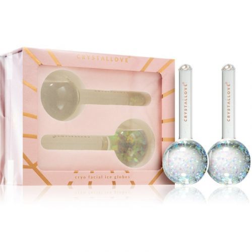 Crystallove Cryolift Ice Globes Crystal Massage Tool for Face 2 pc