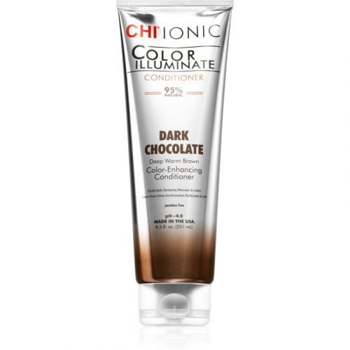 CHI Color Illuminate Toning Conditioner For Natural Or Coloured Hair Shade Dark Chocolate 251 ml