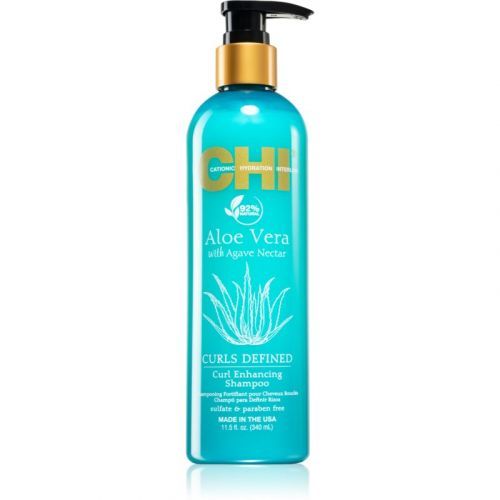 CHI Aloe Vera Curl Enhancing Shampoo for Curly and Wavy Hair 340 ml