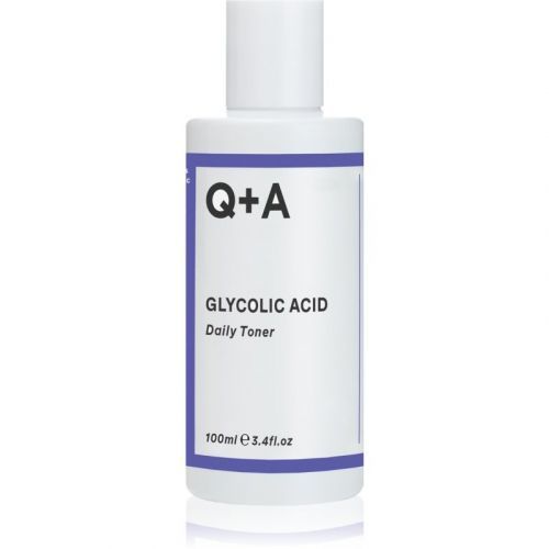Q+A Glycolic Acid Gentle Exfoliating Tonic With AHA Acids 100 ml