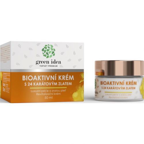 Green idea - Topvet premium Bioactive cream with 24 carat gold Face Cream for Mature Skin 50 ml