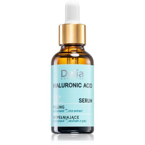 Delia Cosmetics Hyaluronic Acid Filling Serum for Face, Neck and Chest 30 ml