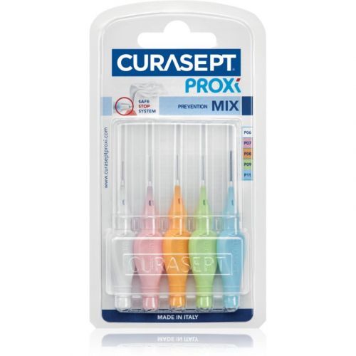 Curasept Proxi Prevention Mix Interdental Brushes Mix P06, P07. P08, P09, P11 5 pc