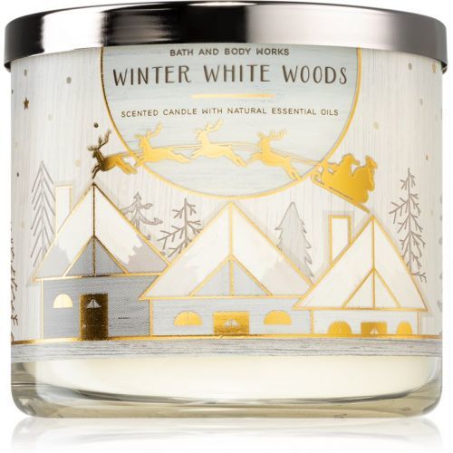Bath & Body Works Winter White Woods scented candle 411 g