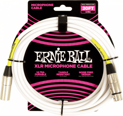 Ernie Ball 6389 White 6,1 m