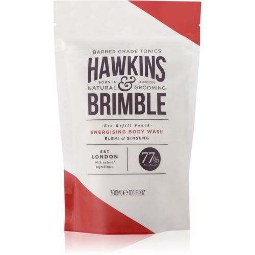 Hawkins & Brimble Natural Grooming Elemi & Ginseng Washing Gel Refill for Men 300 ml