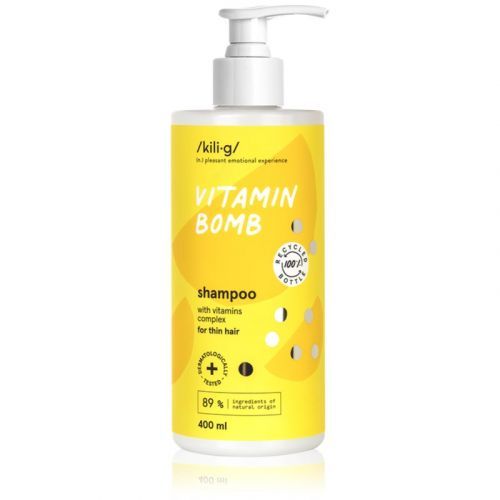 Kilig Vitamin Bomb Energising Shampoo For Weak Hair 400 ml